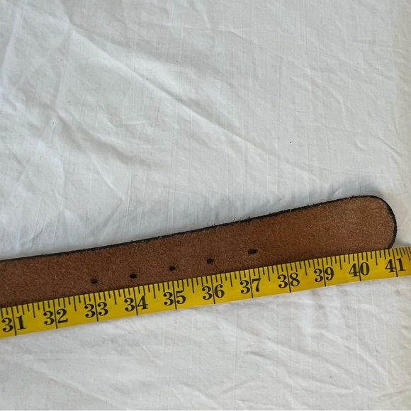 Stephen Burr handmade solid brass MCM 70’s modern artist vintage belt buckle - Picture 11 of 16